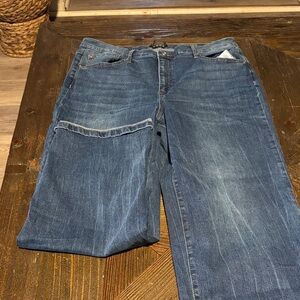 Nanette Lepore Women's Dark Blue Boot Cut Jeans